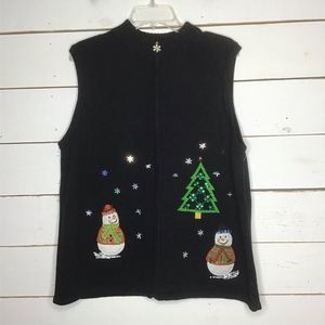 New Hampshire Studio Christmas Sweater VestSnowman